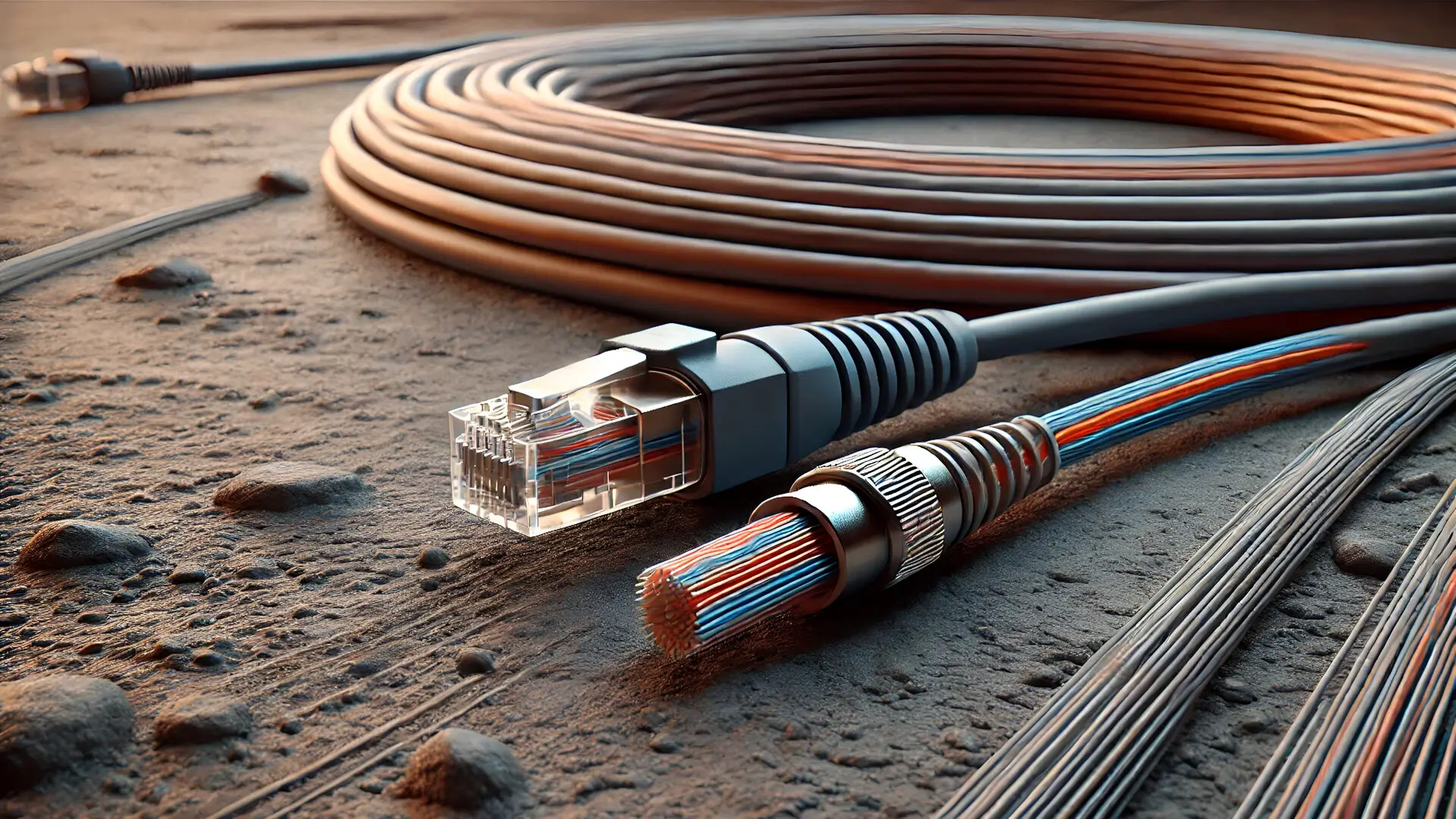 Copper and Fibre Cable
